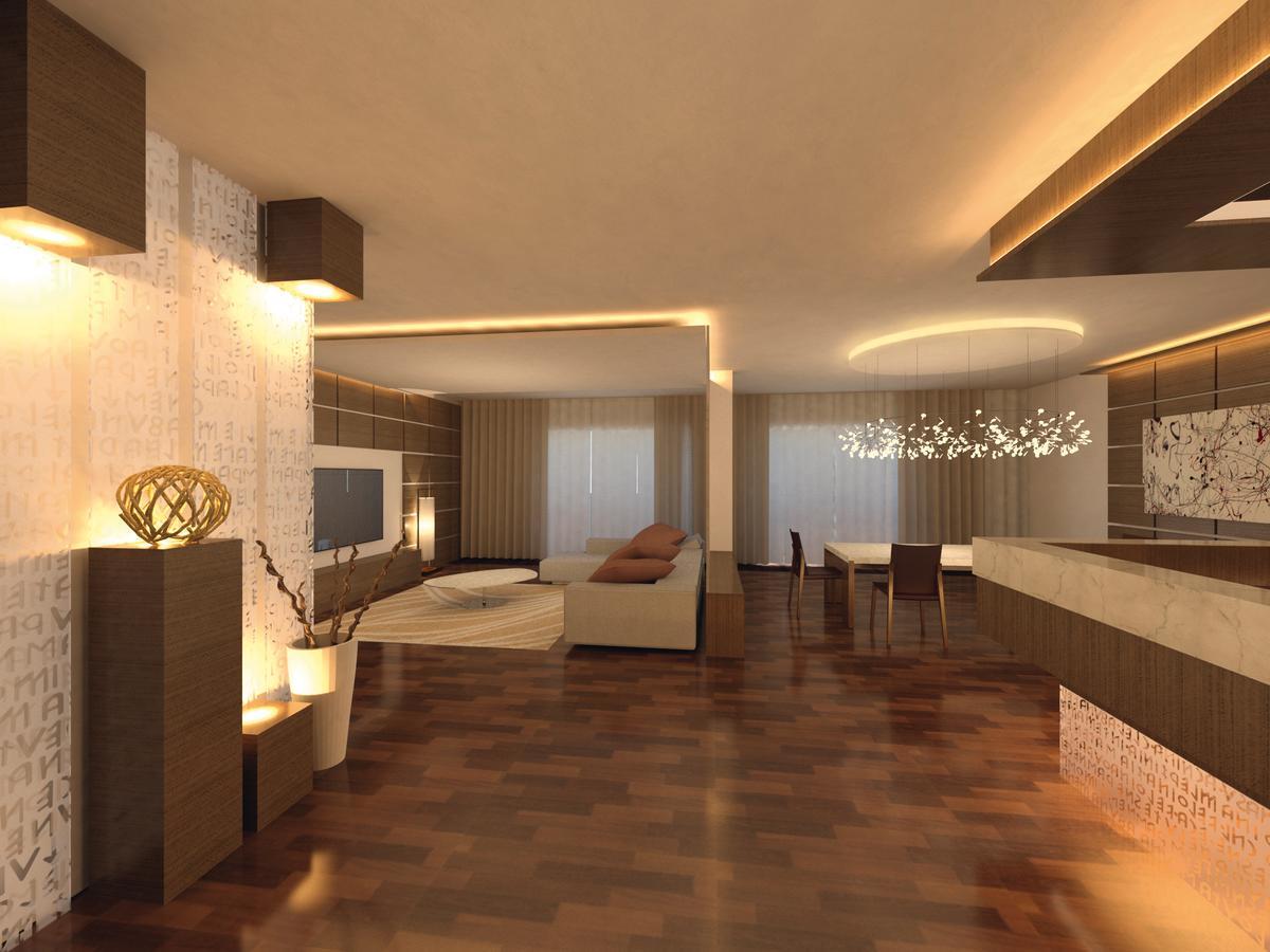 Moevenpick Hotel Du Lac Τύνιδα Εξωτερικό φωτογραφία 3D rendering of a living room